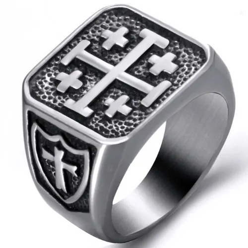 Bague Croix de Jérusalem